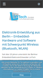 Mobile Screenshot of lintech.de